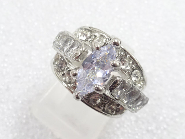 CRYSTAL FASHION RING / JP SIZE 11.5